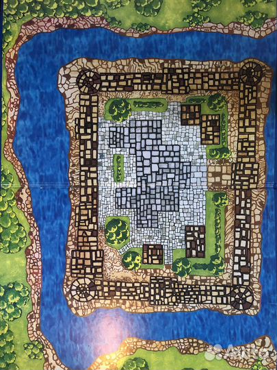 Деревянный конструктор Живые кубики Городок