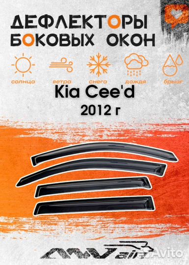 Дефлекторы боковых окон