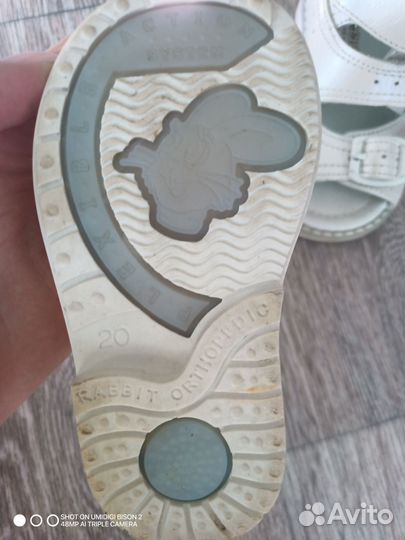 Босоножки для девочки 20 размер