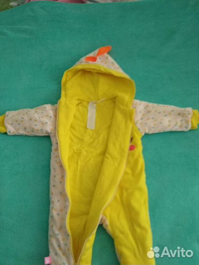 Комбинезон для новорожденного Кот Маркот 62 разм