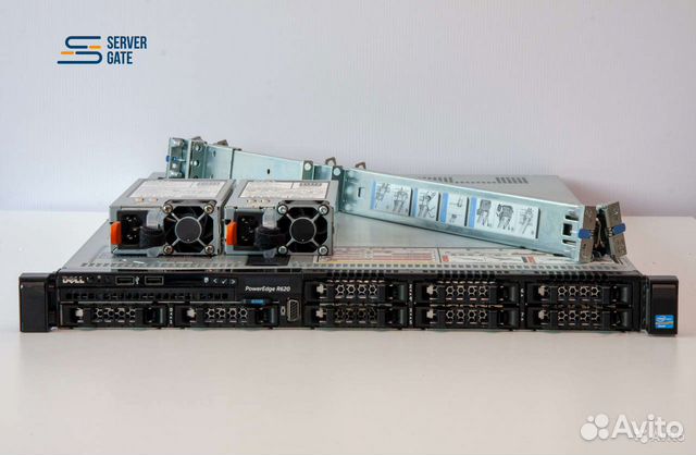 Сервер Dell R620 8SFF 2x E5-2643v2 32GB