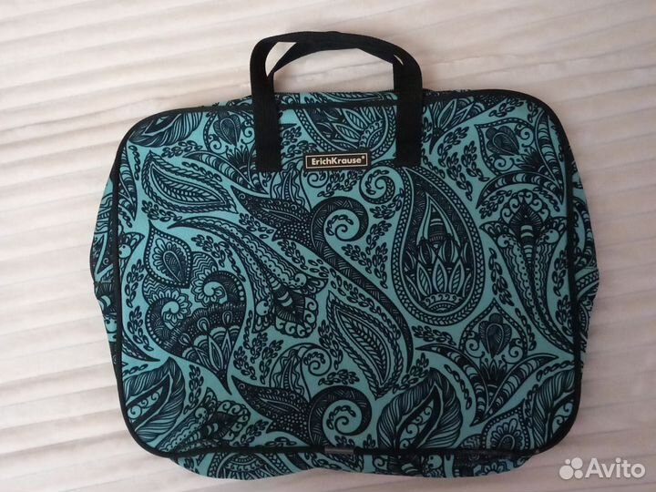 Папка текстильная на молнии с ручками ErichKrause