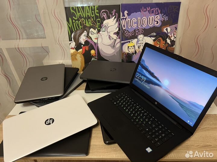 Новый Ноутбук HP 17.3/ Мощный и Быстрый