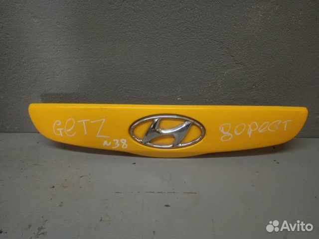 Молдинг крышки багажника Hyundai Getz 2004