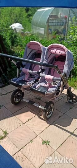Коляска для двойни 2 в 1