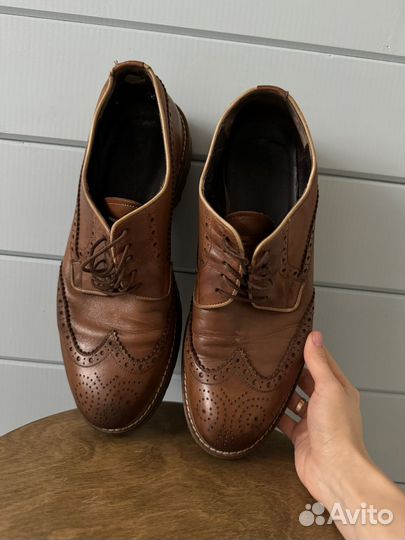 Мужские кожаные туфли