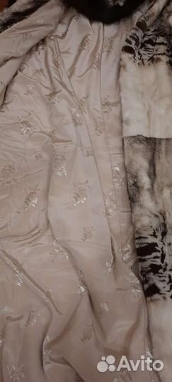 Шуба норковая с капюшоном 52 54