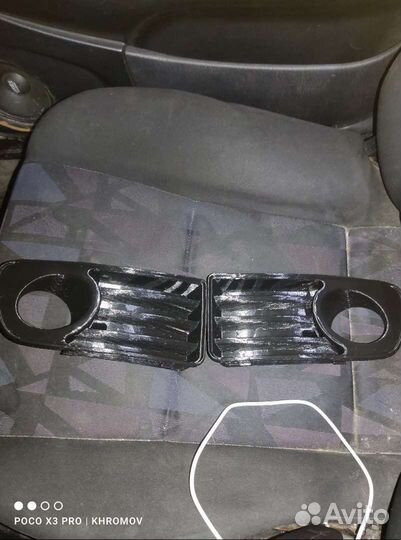 3D решетки птф Carisma рестайл