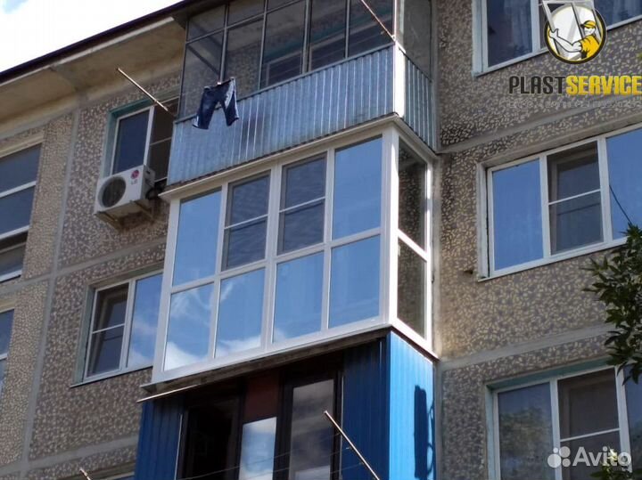 Пластиковые окна Rehau, остекление балконов