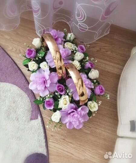 Свадебные украшения/кольца на автомобиль/машину