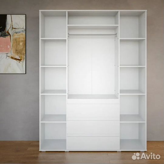 Шкаф белый под IKEA