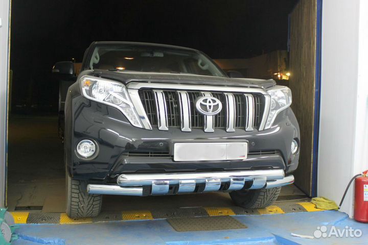 Зашита переднего бампера, Toyota LC -150 Турция