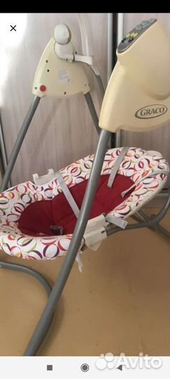 Электронные качели детские