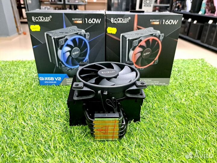 Кулер для процессора PcCooler GI-X6B 160вт