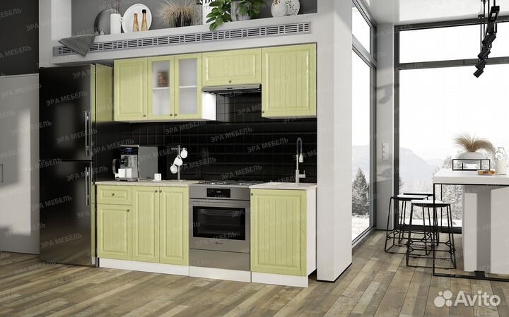 Кухонный гарнитур мдф 2,1м