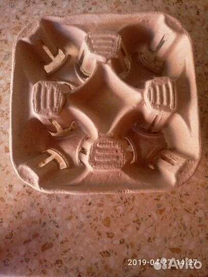 Стаканы фреш, подставки бумажные