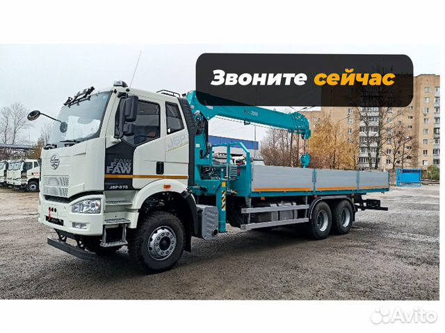 FAW CA 3250 с КМУ, 2024