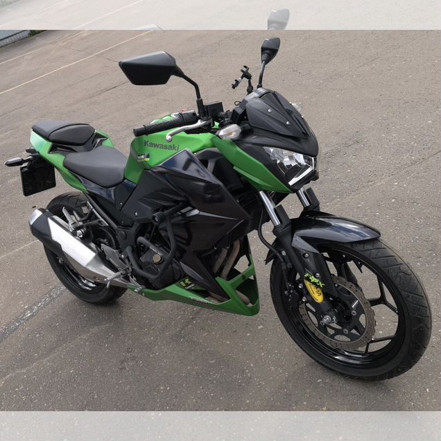 Kawasaki Z 250, 2015, 21 825 км