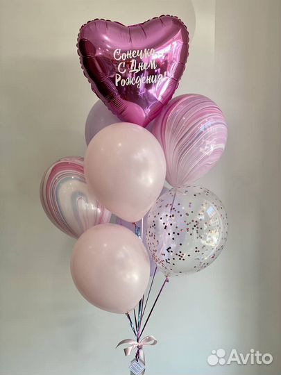 Гелевые шары,шары на день рождения