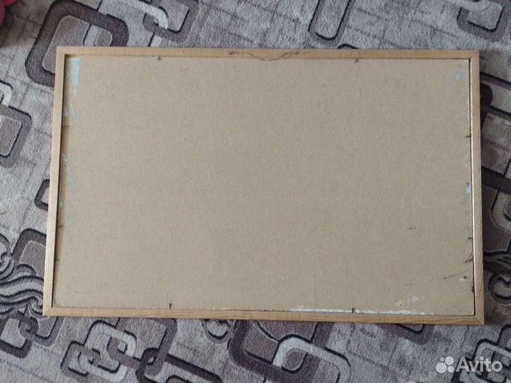 Картина маслом на холсте бу