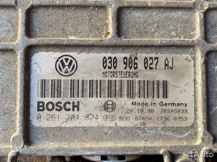 030906027AJ эбу volkswagen polo 3