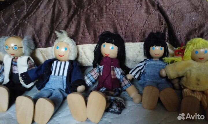 Куколки семейка из 6 человек