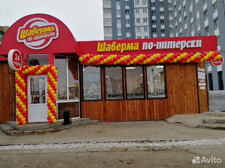 Арка. Гирлянда из воздушных шаров на открытие