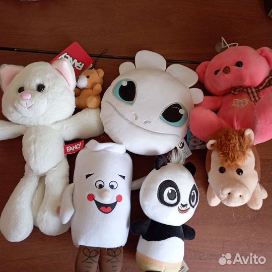 Игрушки мягкие