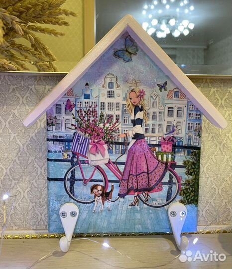 Ключница подарок для ключей хендмейд