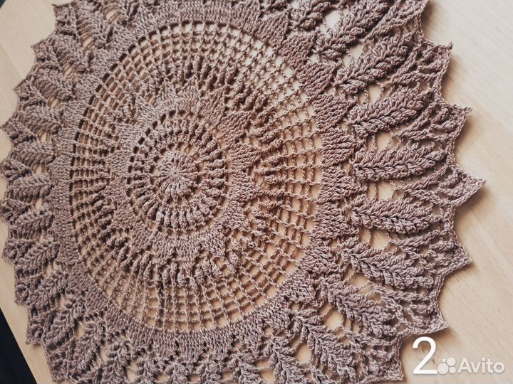 Салфетки вязаные крючком