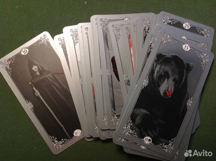 Ленорман серебро Таро кармический союз