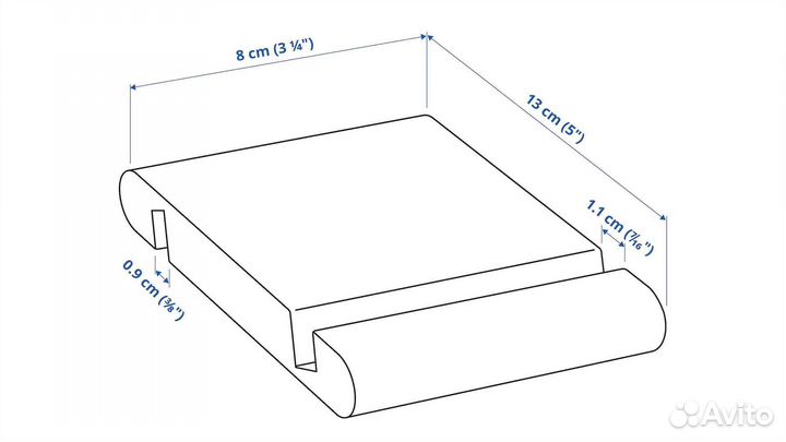 Подставка для смартфона/планшета IKEA бергенес