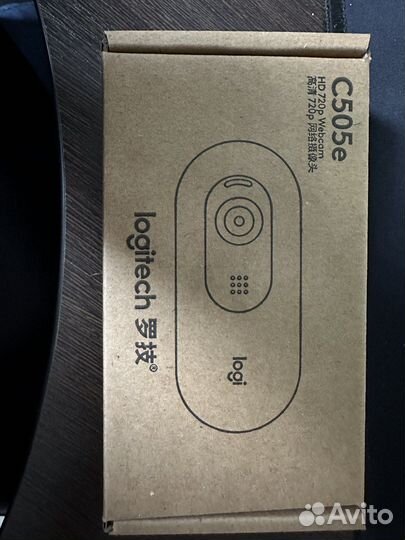 Веб-камера Logitech C505e, черный