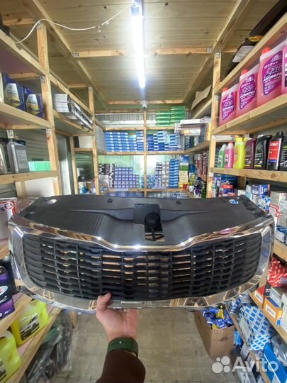 Решетка радиатора kia rio 3