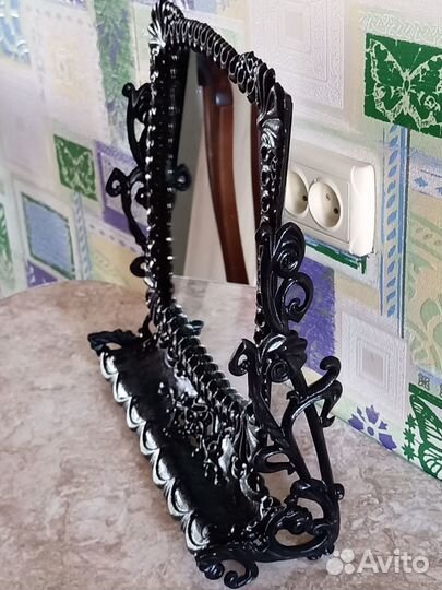 Зеркало настольное чугунное СССР