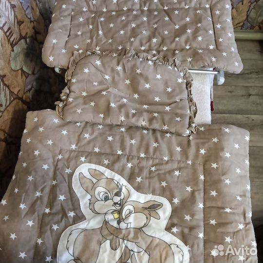 Комплект в кроватку. Комбинезон. Компл. в коляску