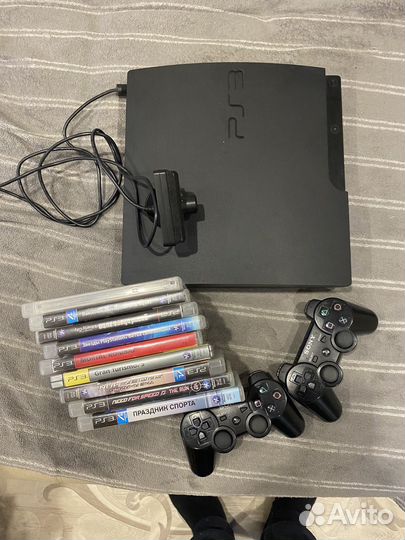 Игровая приставка ps3 с играми
