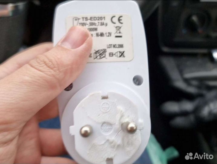 Розетка с электронным таймером