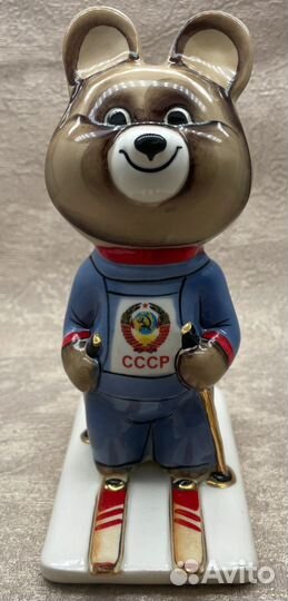 Олимпийский Мишка Лыжник. Олимпиада 1980