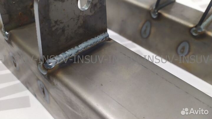 Усиление чулка + проставки под лифт 50мм Нива Шеви