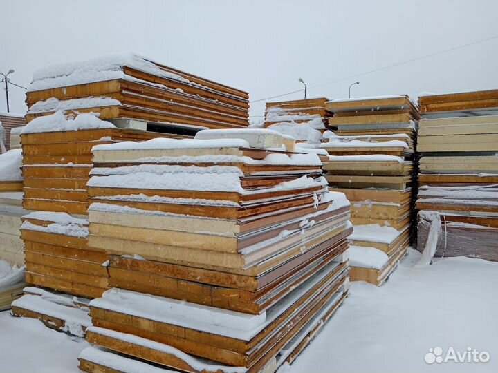 Сэндвич панели 30000 м2 в наличии