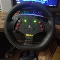 Игровой руль logitech momo racing