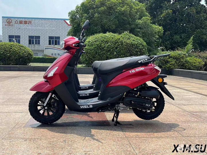 Скутер Wels XG 50(80)сс красный
