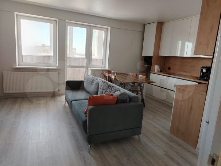 2-к. квартира, 54 м², 13/25 эт.