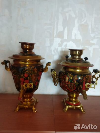 Самовар электрический с росписью