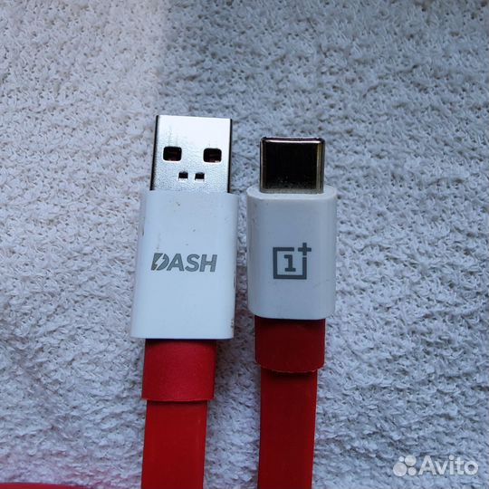 Кабель OnePlus Warp Charge 30 Type-A to Type-C 1м