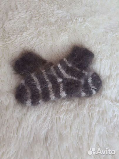 Детские пуховые носки