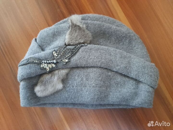 Шапка женская зимняя с норкой Tavitta