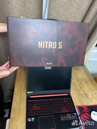 Игровой ноутбук Acer nitro 5 an515 43