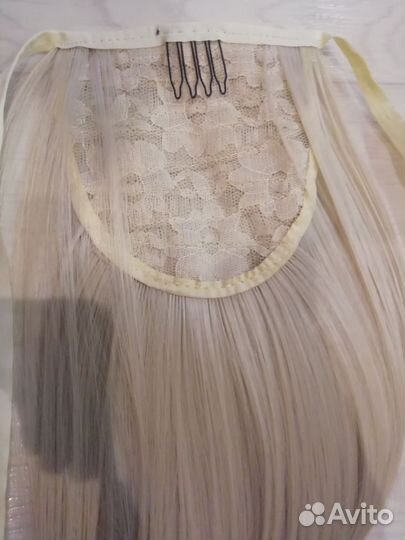 Шиньон Хвост на ленте